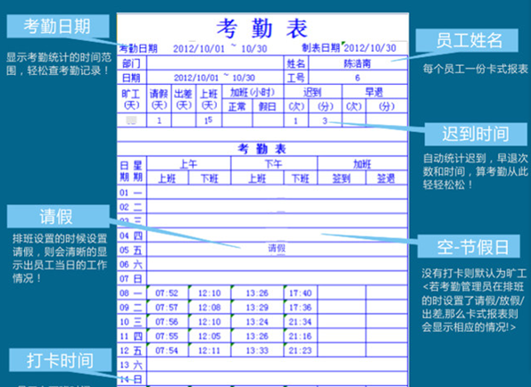 浩順C128指紋考勤機